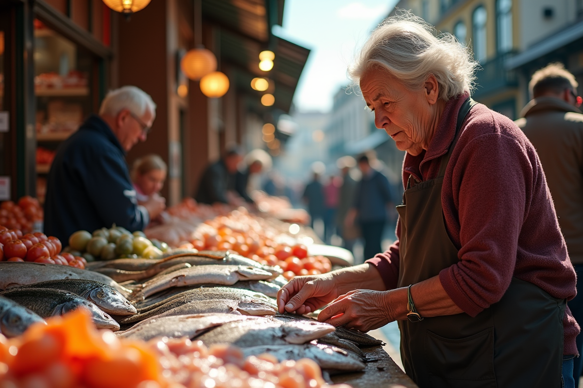 marché traditionnel